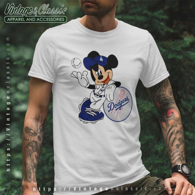 Mickey Mouse Los Angeles Dodgers T Shirt Mickey Mouse Los Angeles Dodgers T Shirt