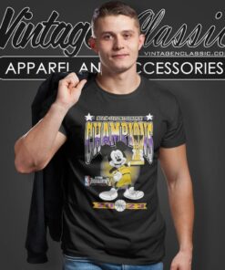 Mickey Mouse Los Angeles Lakers 2023 Nba In Season Tournament Champions T Shirt