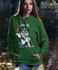 Mickey Mouse Philadelphia Eagles Supperbowll Hoodie