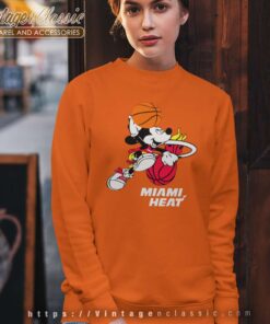 Mickey Mouse Phoenix Miami Heat Sweatshirt