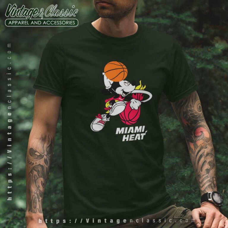 Mickey Mouse Phoenix Miami Heat T Shirt Mickey Mouse Phoenix Miami Heat T Shirt