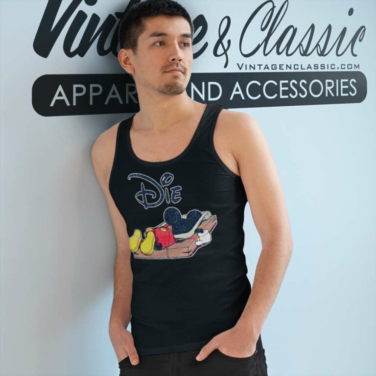 Mickey Mouse Trap Fun Die Dead Tank Top Racerback Mickey Mouse Trap Fun Die Dead Tank Top Racerback
