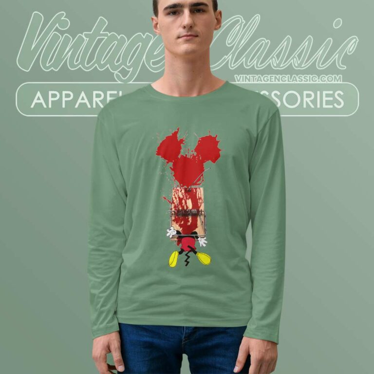 Mickey Mouse Trap Long Sleeve Tee Mickey Mouse Trap Long Sleeve Tee