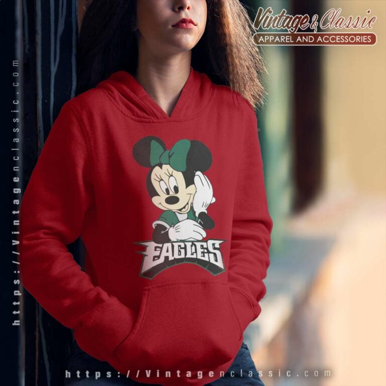 Mickey Nfl Philadelphia Eagles Logo Hoodie Mickey Nfl Philadelphia Eagles Logo Hoodie