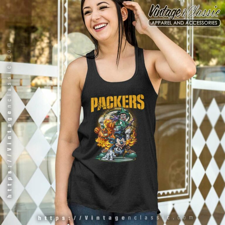 Mickey Packers Halloween Shirt Vince Lombardi Trophy Green Bay Packers Tank Top Racerback Mickey Packers Halloween Shirt Vince Lombardi Trophy Green Bay Packers Tank Top Racerback