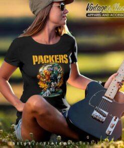 Mickey Packers Halloween Shirt Vince Lombardi Trophy Green Bay Packers 5 Mickey Packers Halloween Shirt Vince Lombardi Trophy Green Bay Packers Women TShirt