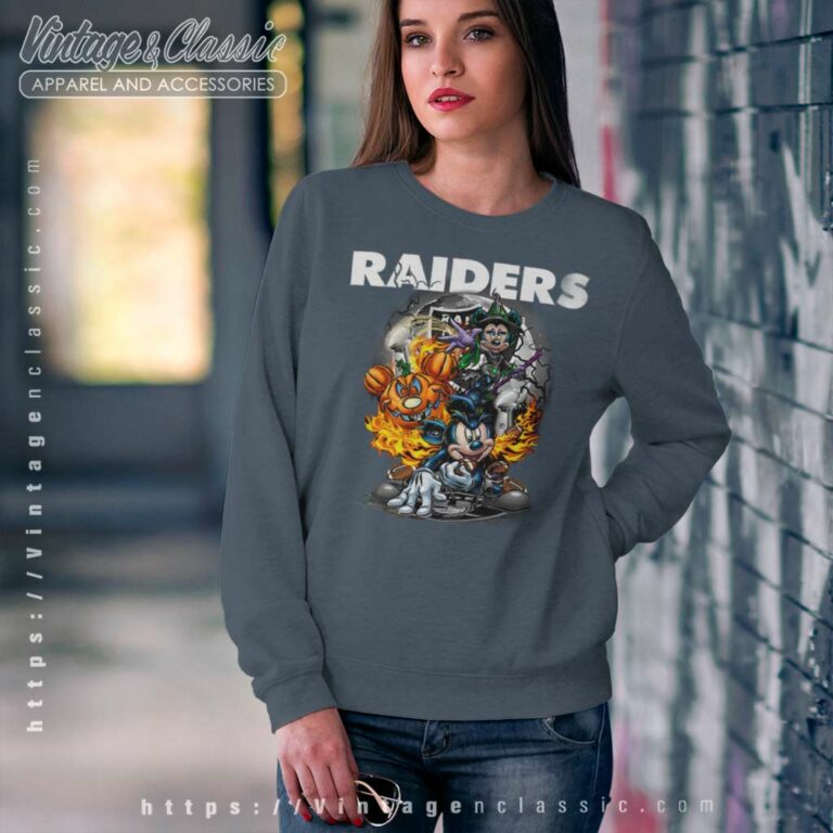 Mickey Raiders Halloween Shirt Vince Lombardi Trophy Oakland Raiders Sweatshirt Mickey Raiders Halloween Shirt Vince Lombardi Trophy Oakland Raiders Sweatshirt