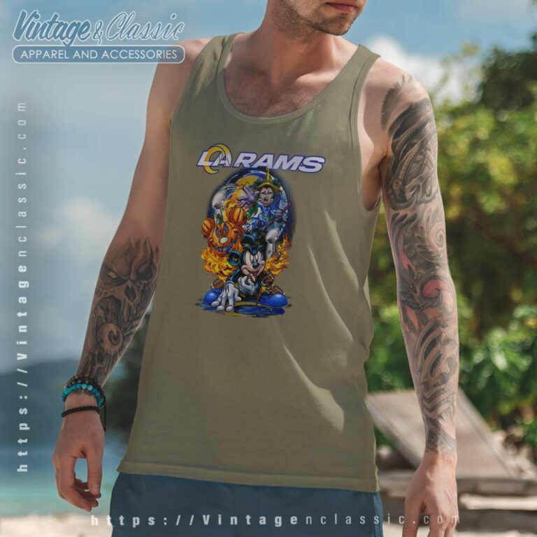 Mickey Rams Halloween Shirt Vince Lombardi Trophy Los Angeles Rams Tank Top Racerback Mickey Rams Halloween Shirt Vince Lombardi Trophy Los Angeles Rams Tank Top Racerback