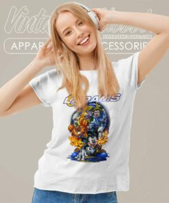 Mickey Rams Halloween Shirt Vince Lombardi Trophy Los Angeles Rams Women TShirt