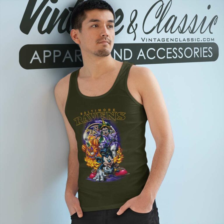 Mickey Ravens Halloween Shirt Vince Lombardi Trophy Baltimore Ravens Tank Top Racerback Mickey Ravens Halloween Shirt Vince Lombardi Trophy Baltimore Ravens Tank Top Racerback