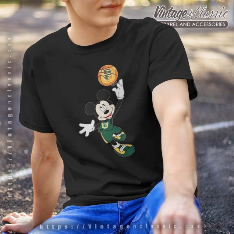 Mickey San Francisco Dons Basketball NCAA March Madness Tshirt Mickey San Francisco Dons Basketball NCAA March Madness Tshirt