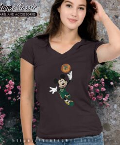 Mickey San Francisco Dons Basketball NCAA March Madness Vneck
