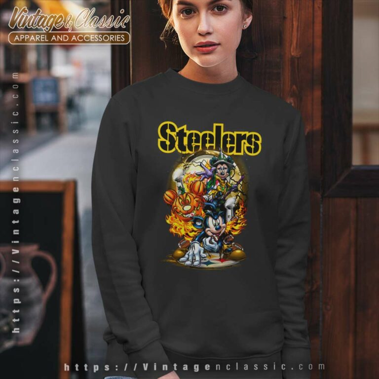 Mickey Steelers Halloween Shirt Vince Lombardi Trophy Pittsburgh Steelers Sweatshirt Mickey Steelers Halloween Shirt Vince Lombardi Trophy Pittsburgh Steelers Sweatshirt