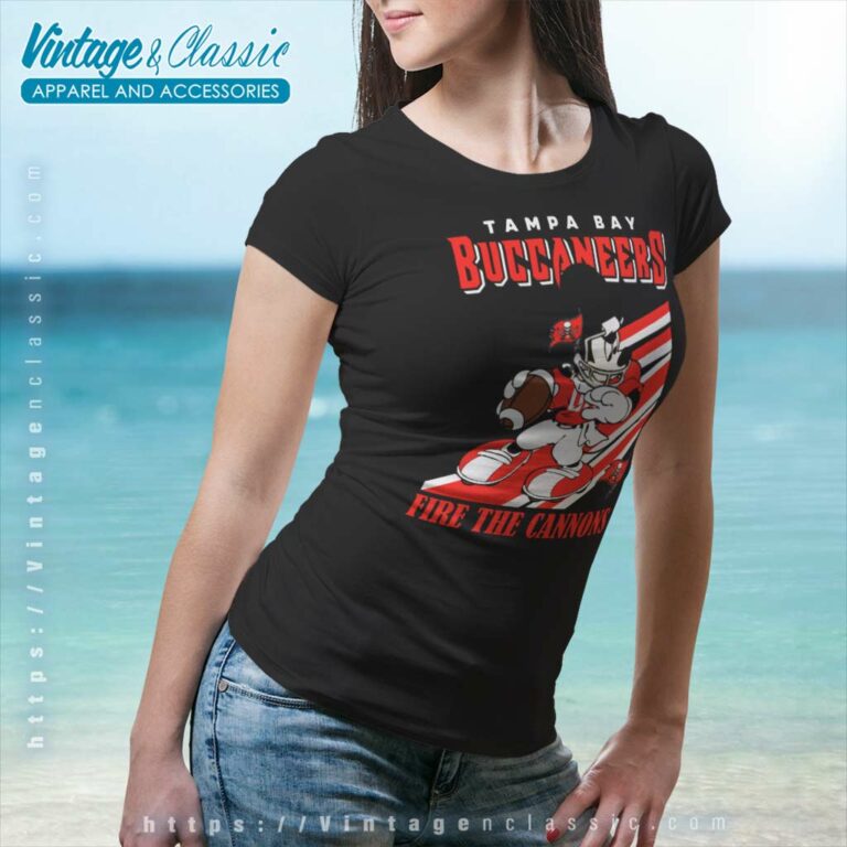 Mickey Tampa Bay Buccaneers Fire The Cannons Women TShirt Mickey Tampa Bay Buccaneers Fire The Cannons Women TShirt