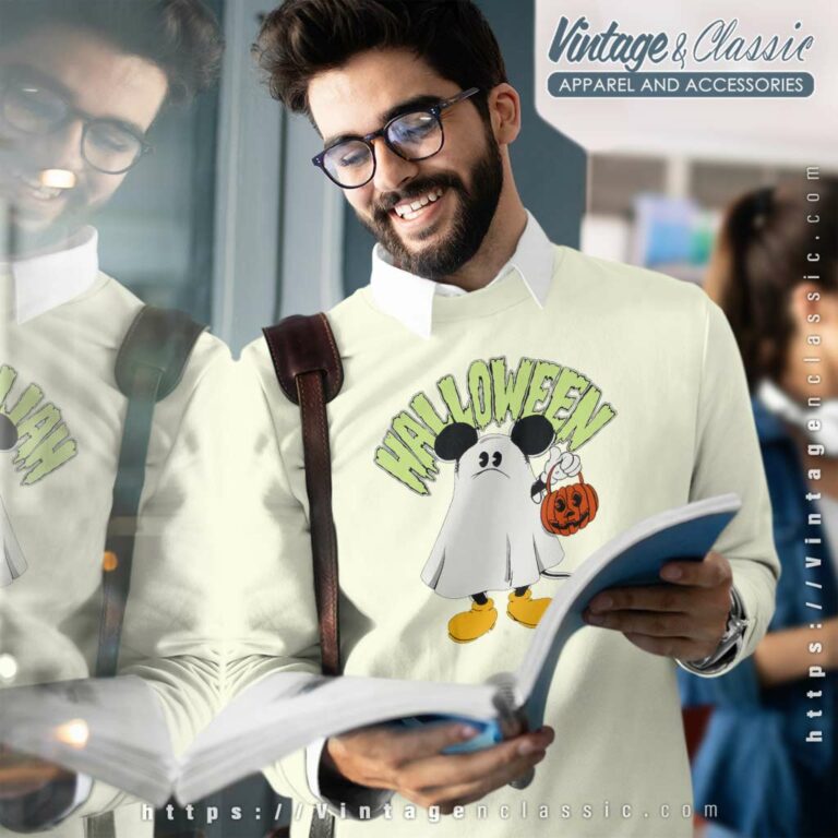 Mickey Trick Or Treat Boo halloween Sweatshirt 1 Mickey Trick Or Treat Boo halloween Sweatshirt 1