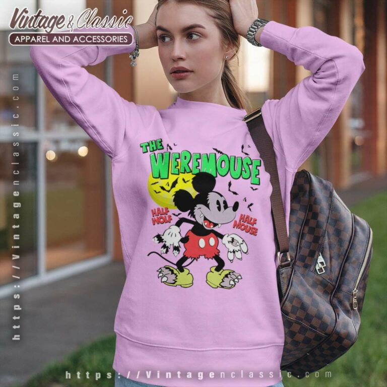 Mickey Weremouse Half Wolf Half Mouse Sweatshirt Mickey Weremouse Half Wolf Half Mouse Sweatshirt