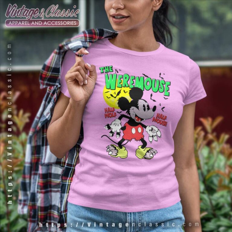 Mickey Weremouse Half Wolf Half Mouse Women TShirt Mickey Weremouse Half Wolf Half Mouse Women TShirt