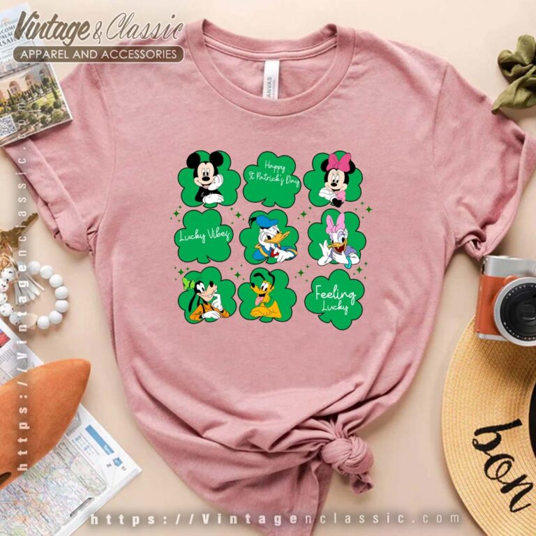 Mickey and Friends St Patricks Day Shirt Happy Patricks Day Shirt 2 Mickey and Friends St Patricks Day Shirt Happy Patricks Day Shirt 2