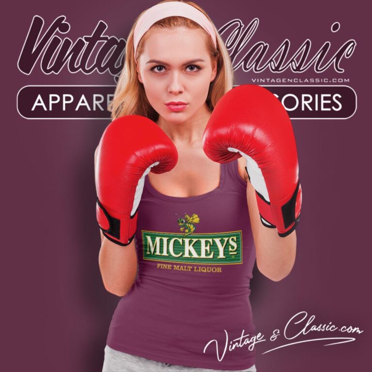 Mickeys Fine Malt Liquor Tank Top Racerback Mickeys Fine Malt Liquor Tank Top Racerback