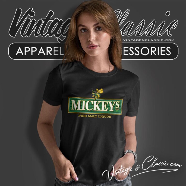 Mickeys Fine Malt Liquor Women T Shirt Mickeys Fine Malt Liquor Women T Shirt