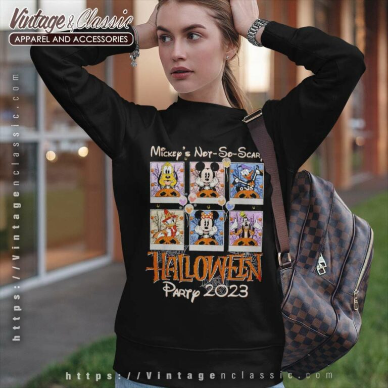 Mickeys Not So Scary Halloween Party 2023 Sweatshirt Mickeys Not So Scary Halloween Party 2023 Sweatshirt