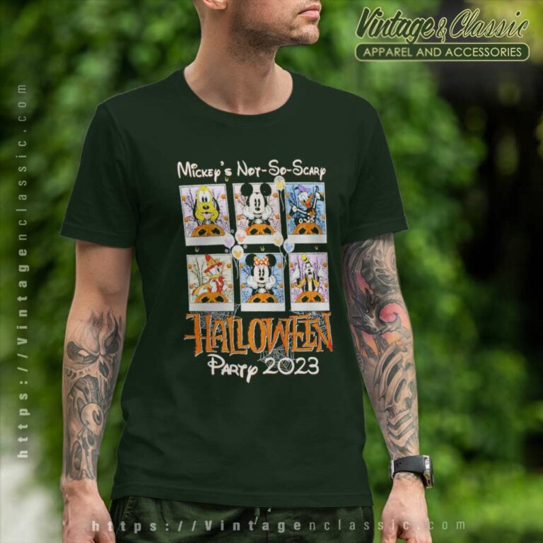 Mickeys Not So Scary Halloween Party 2023 T Shirt Mickeys Not So Scary Halloween Party 2023 T Shirt