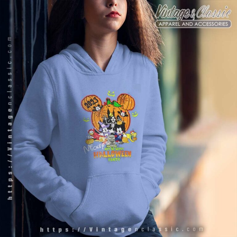 Mickeys Not So Scary Halloween Party Shirts Hoodie Mickeys Not So Scary Halloween Party Shirts Hoodie