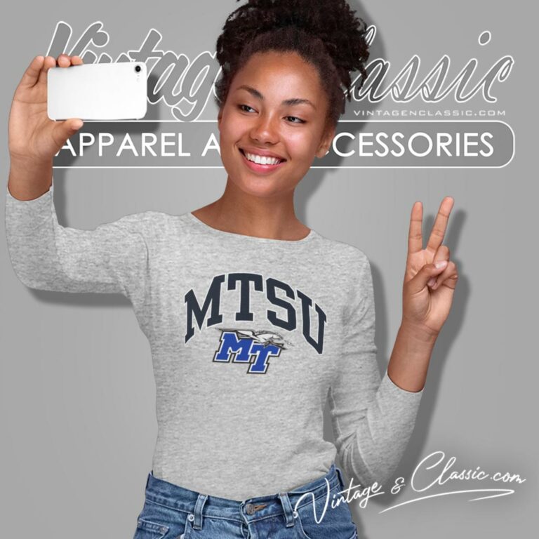 Middle Tennessee States University Long Sleeve Tee Middle Tennessee States University Long Sleeve Tee