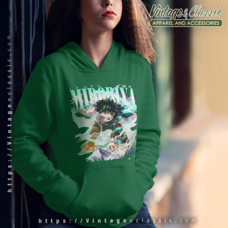 Midoriya Izuku Shirt My Hero Academia Hoodie Youth Midoriya Izuku Shirt My Hero Academia Hoodie Youth