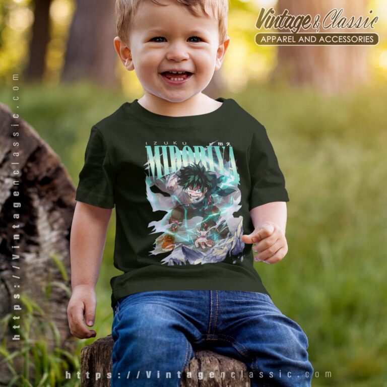 Midoriya Izuku Shirt My Hero Academia Tshirt Kid Midoriya Izuku Shirt My Hero Academia Tshirt Kid