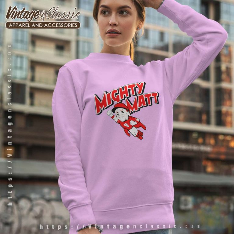 Mighty Matt Mclain Art Sweatshirt Mighty Matt Mclain Art Sweatshirt