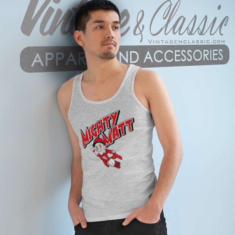 Mighty Matt Mclain Art Tank Top Racerback Mighty Matt Mclain Art Tank Top Racerback