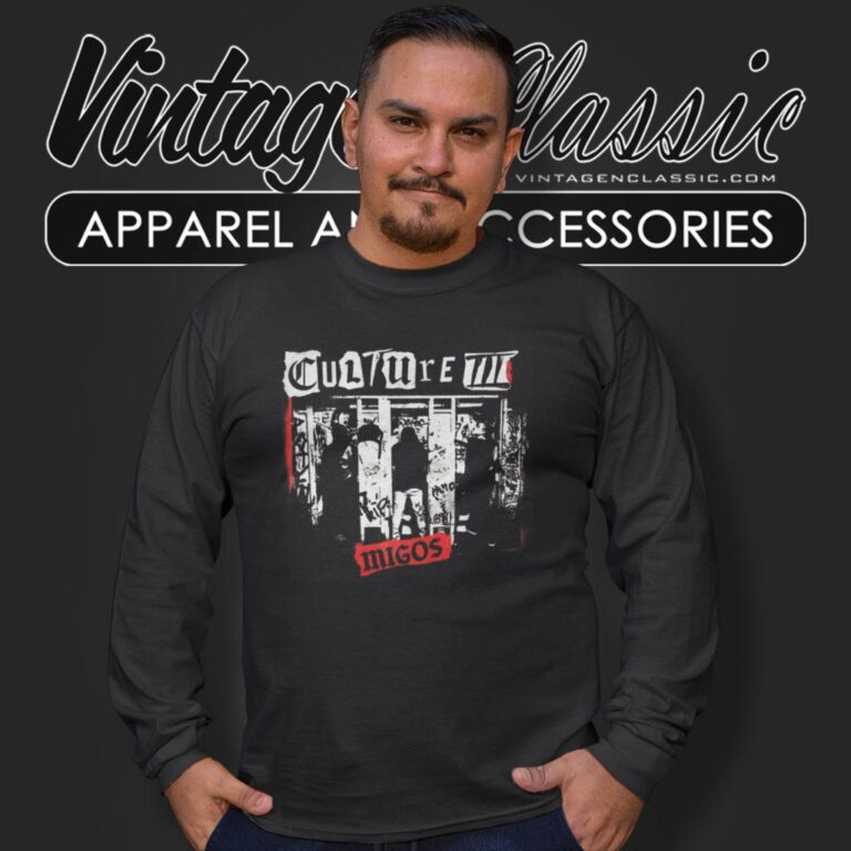 Migos X Gallery Dept Shirt For Culture Iii Long Sleeve Tee Migos X Gallery Dept Shirt For Culture Iii Long Sleeve Tee