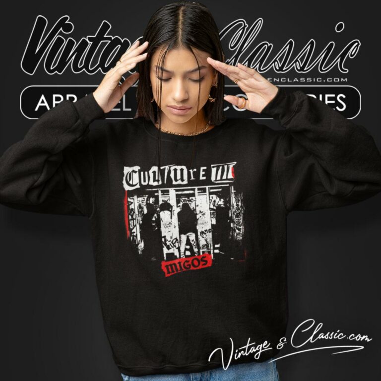 Migos X Gallery Dept Shirt For Culture Iii Sweatshirt Migos X Gallery Dept Shirt For Culture Iii Sweatshirt