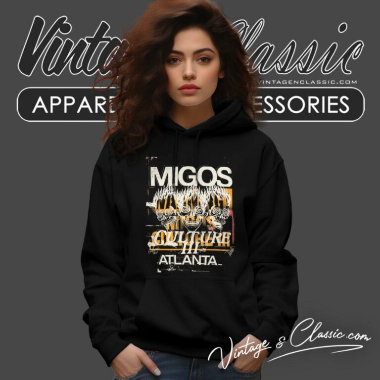 Migos X Gallery Dept Shirt For Culture Iii Three Skulls Hoodie Migos X Gallery Dept Shirt For Culture Iii Three Skulls Hoodie