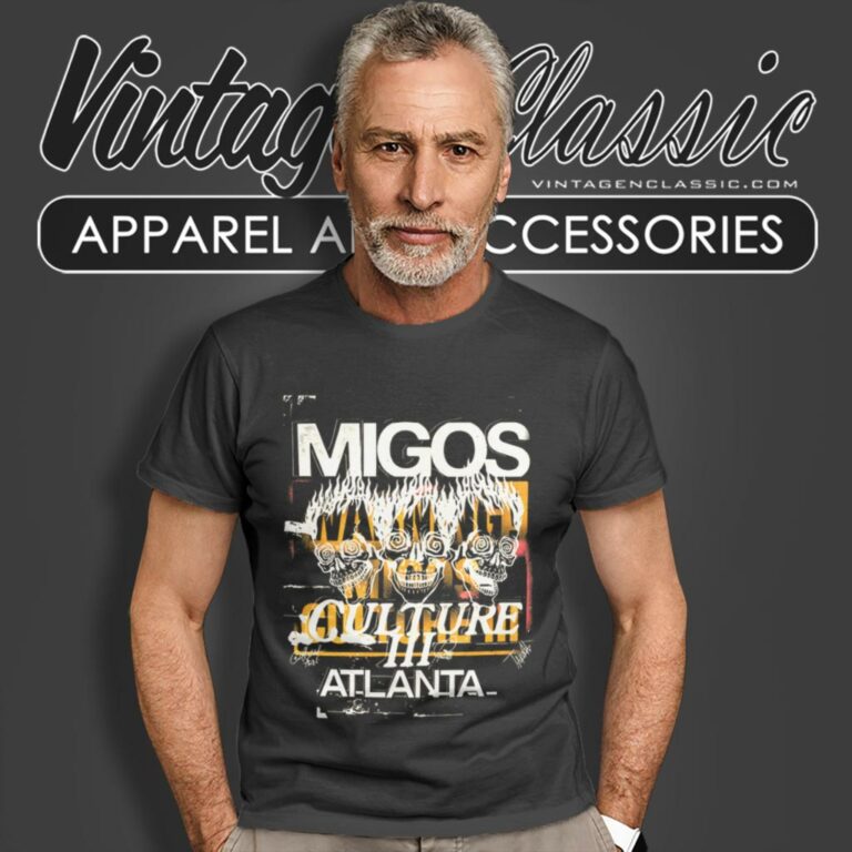 Migos X Gallery Dept Shirt For Culture Iii Three Skulls T Shirt Migos X Gallery Dept Shirt For Culture Iii Three Skulls T Shirt