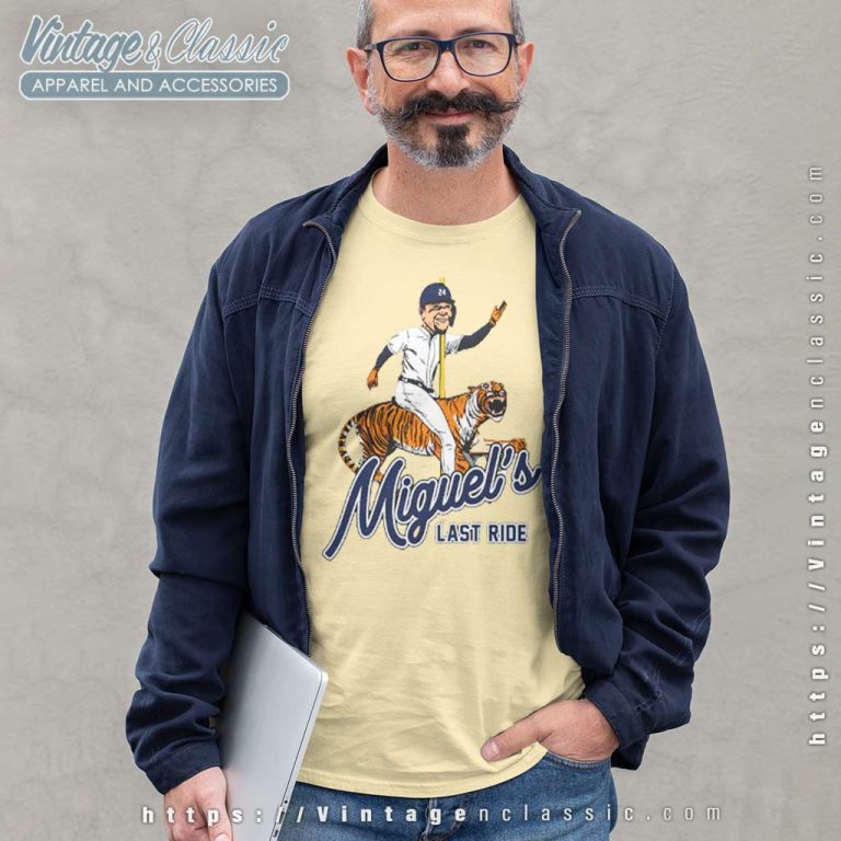 Miguel Cabrera Last Ride Detroit Tigers Long Sleeve Tee Miguel Cabrera Last Ride Detroit Tigers Long Sleeve Tee