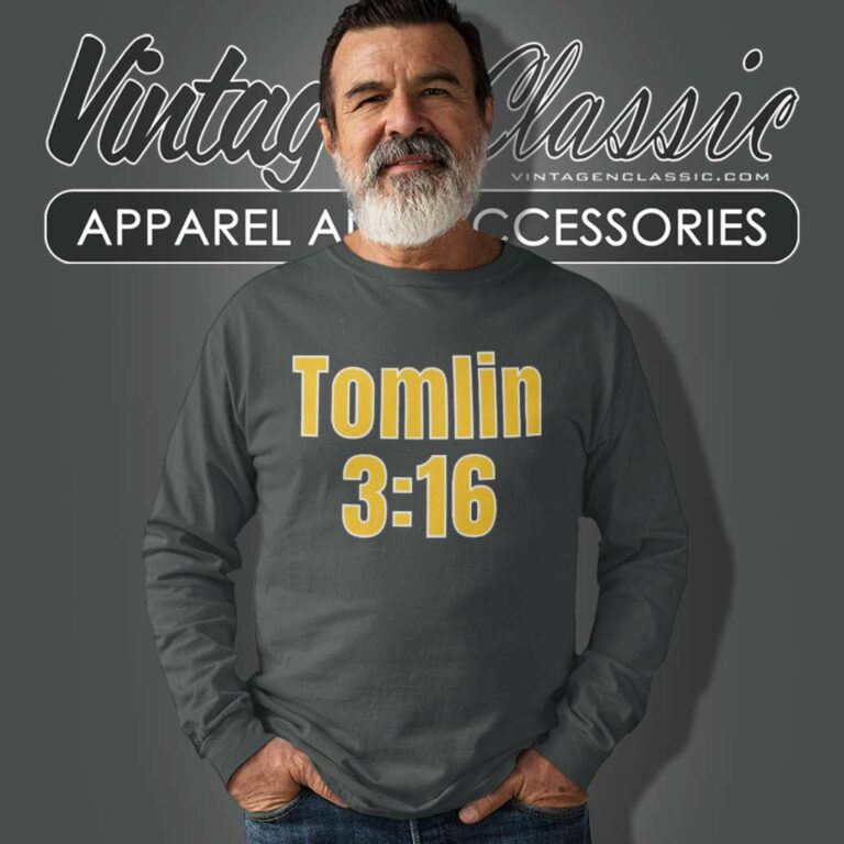 Mike Tomlin 316 Shirt The Standard Is The Standard Long Sleeve Tee Mike Tomlin 316 Shirt The Standard Is The Standard Long Sleeve Tee