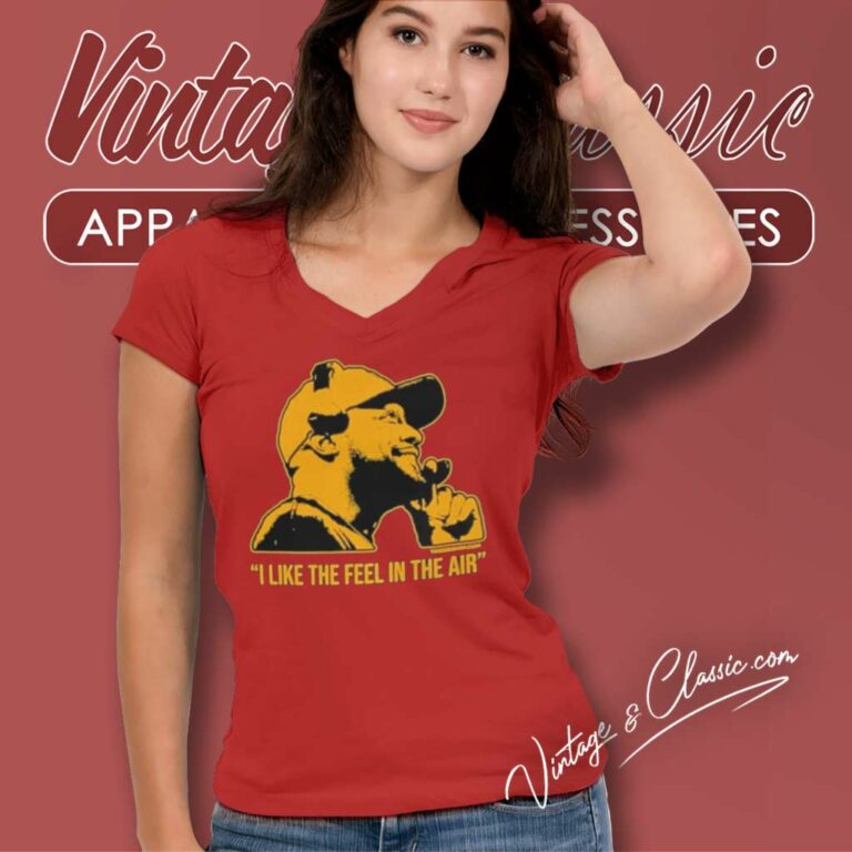 Mike Tomlin I Like The Feel In The Air Pittsburgh Steelers V Neck TShirt Mike Tomlin I Like The Feel In The Air Pittsburgh Steelers V Neck TShirt