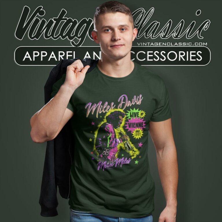 Miles Davis Shirt Live At Vienne 1991 T Shirt Miles Davis Shirt Live At Vienne 1991 T Shirt