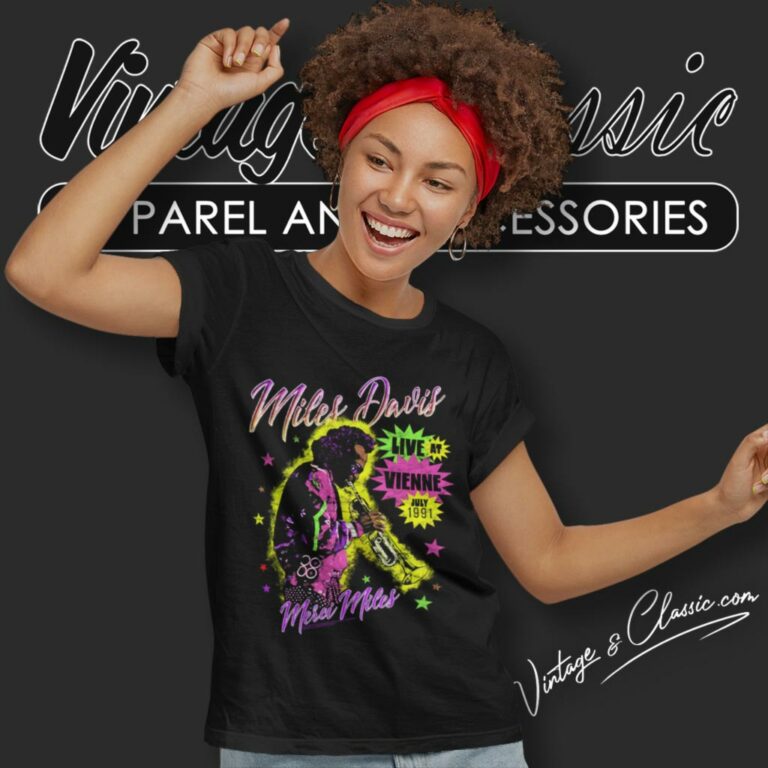 Miles Davis Shirt Live At Vienne 1991 Women T Shirt Miles Davis Shirt Live At Vienne 1991 Women T Shirt