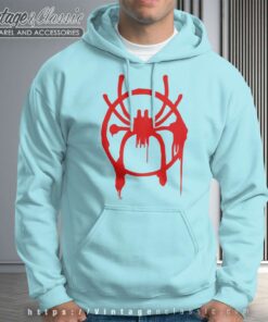 Miles Morales Spider Verse Logo Shirt 7 Miles Morales Spider Verse Hoodie
