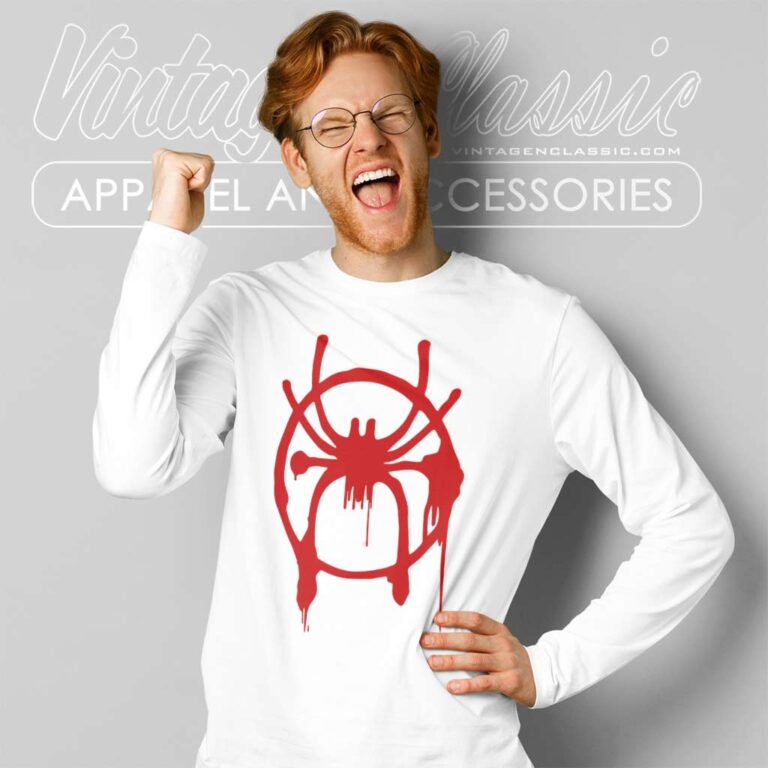 Miles Morales Spider Verse Long Sleeve Tee Miles Morales Spider Verse Long Sleeve Tee