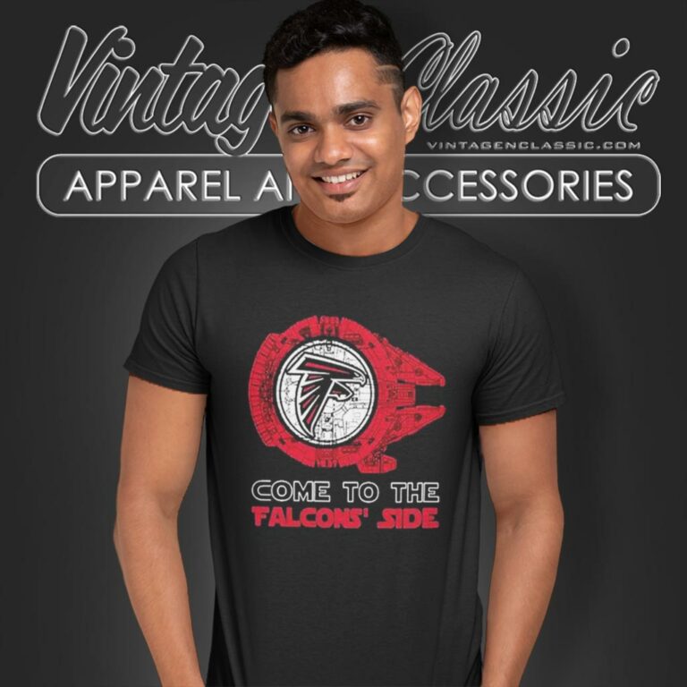 Millennium Falcon Come To The Atlanta Falcons Side T Shirt Millennium Falcon Come To The Atlanta Falcons Side T Shirt
