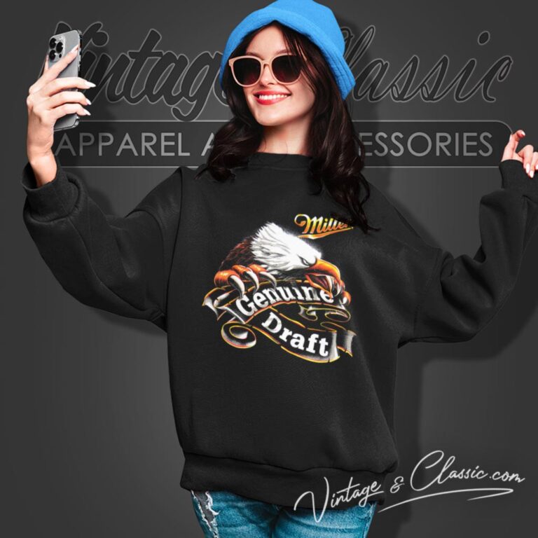 Miller Genuine Draft Beer Sweatshirt Miller Genuine Draft Beer Sweatshirt