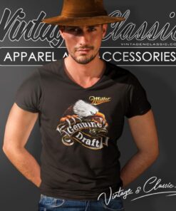 Miller Genuine Draft Beer V Neck TShirt
