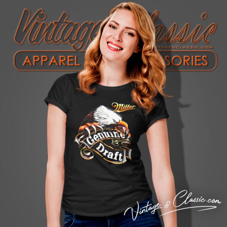 Miller Genuine Draft Beer Women T Shirt Miller Genuine Draft Beer Women T Shirt