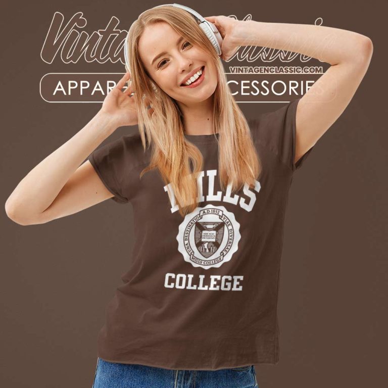 Mills College University Style Women TShirt Mills College University Style Women TShirt