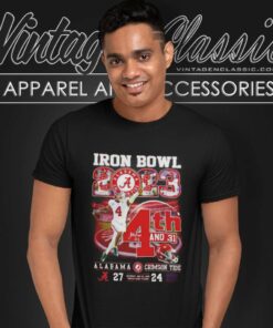 Milroe 4th And 31 Iron Bowl 2023 Alabama Crimson Tide T Shirt