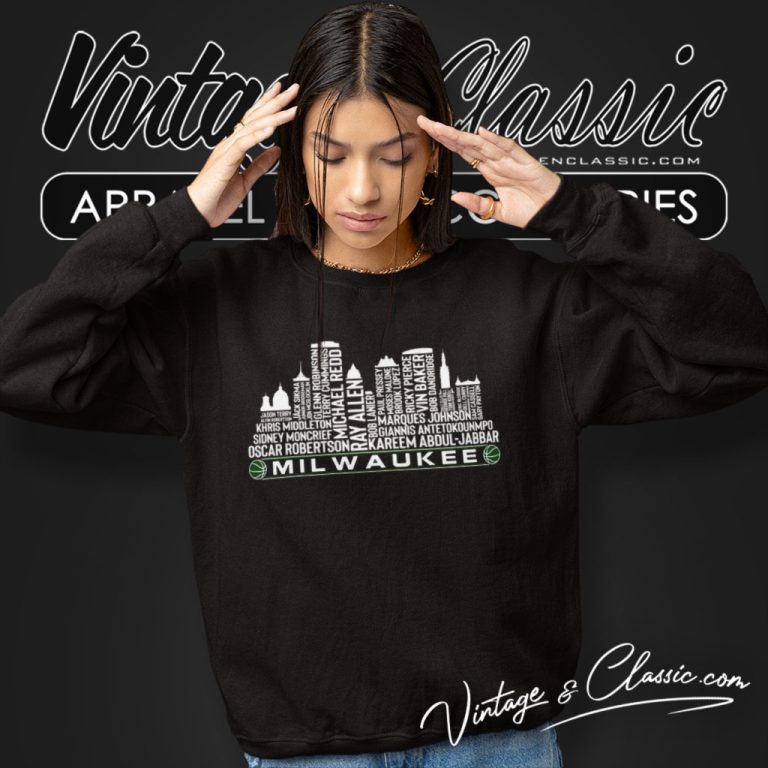 Milwaukee Basketball Shirt Milwaukee City Skyline Sweatshirt Milwaukee Basketball Shirt Milwaukee City Skyline Sweatshirt